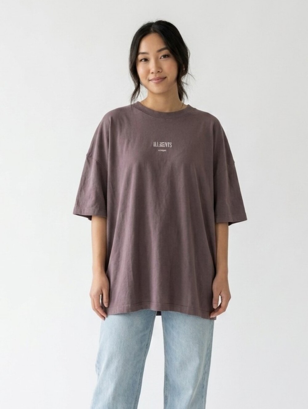 ALL SAINTS tee shirt mauve XXL read description